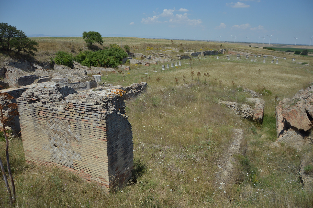 veduta del foro dal Tempio A